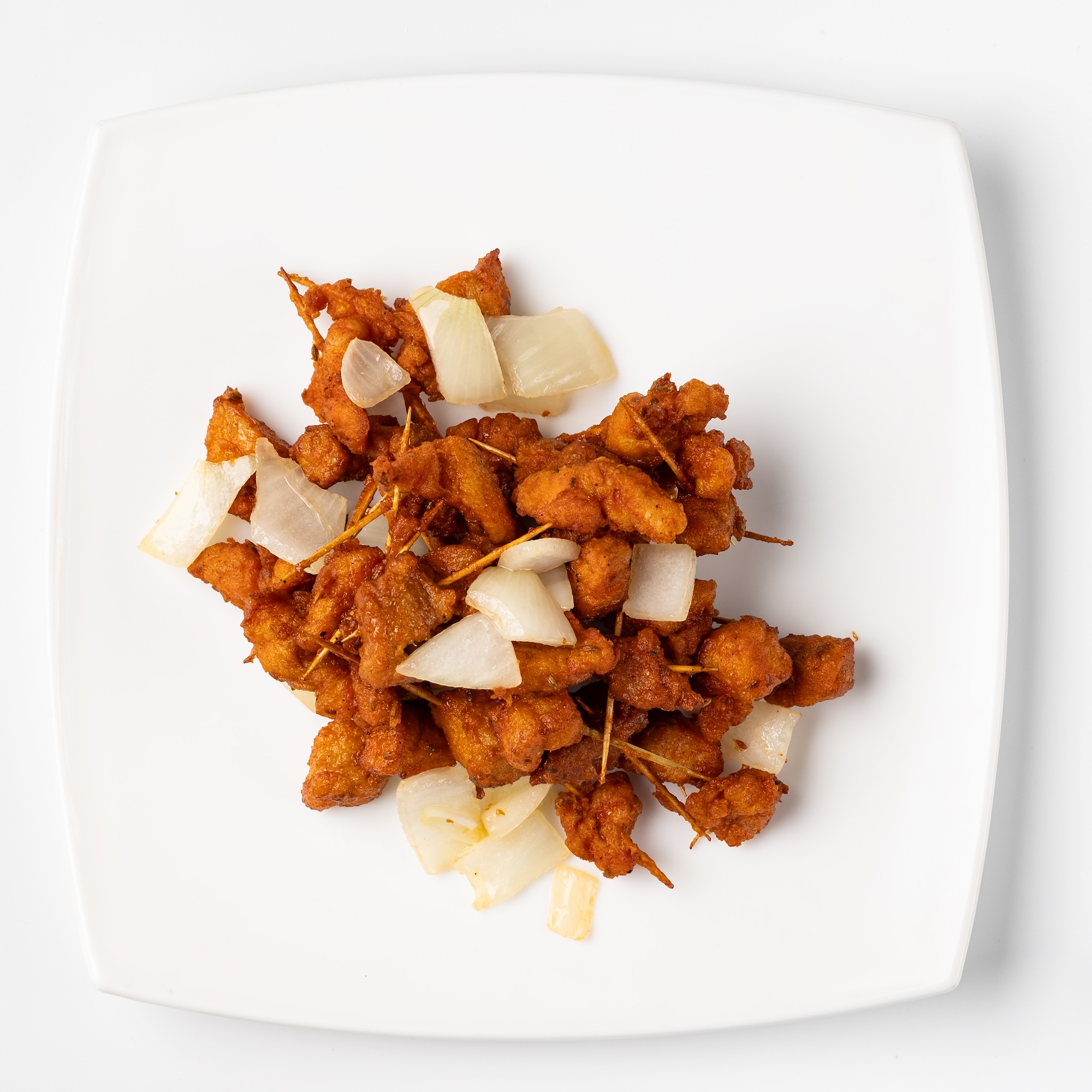 №213/2 Жареные шашлычки из свинины со специями (малая, полпорции)